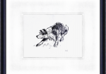 Kyffin Williams painting Sheep Dog